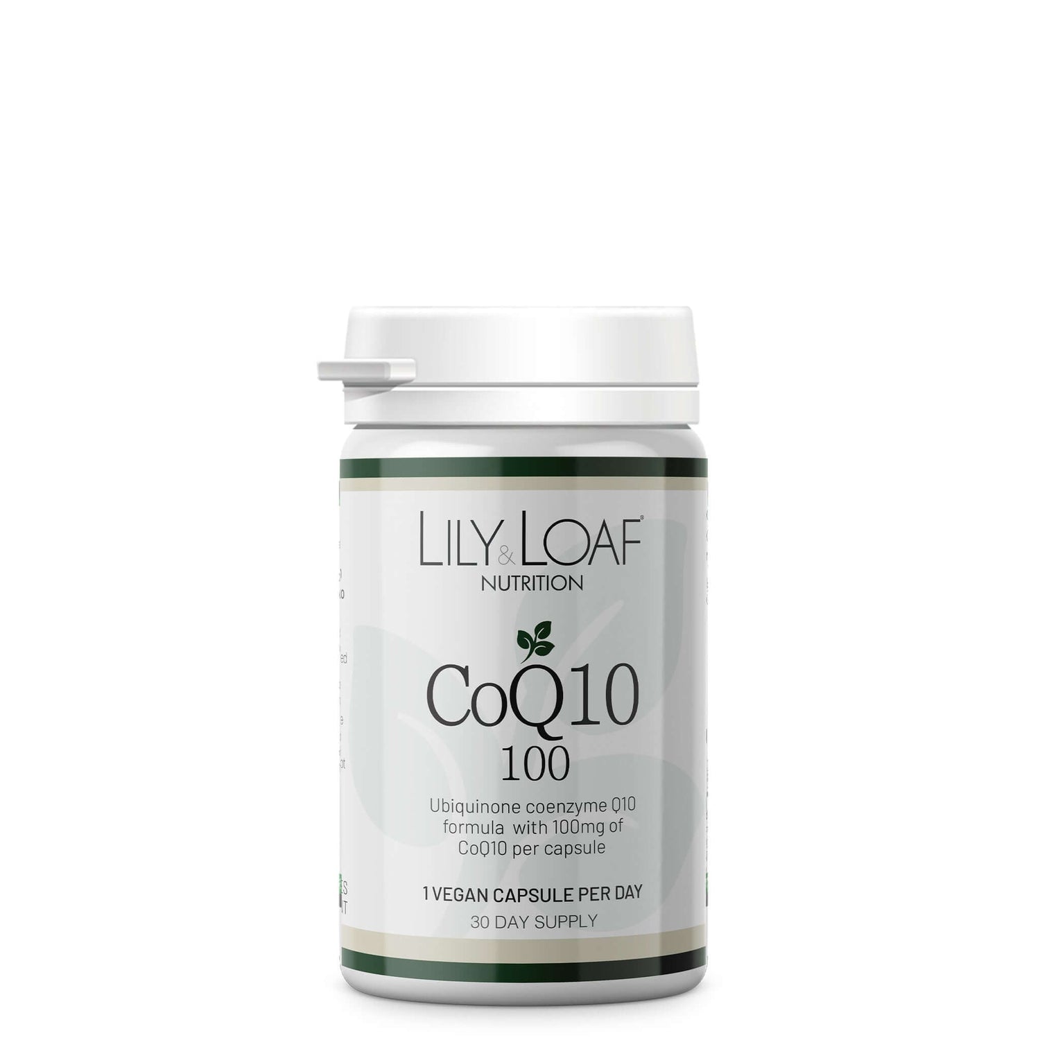 CoQ10 Ubiquinone 100mg front