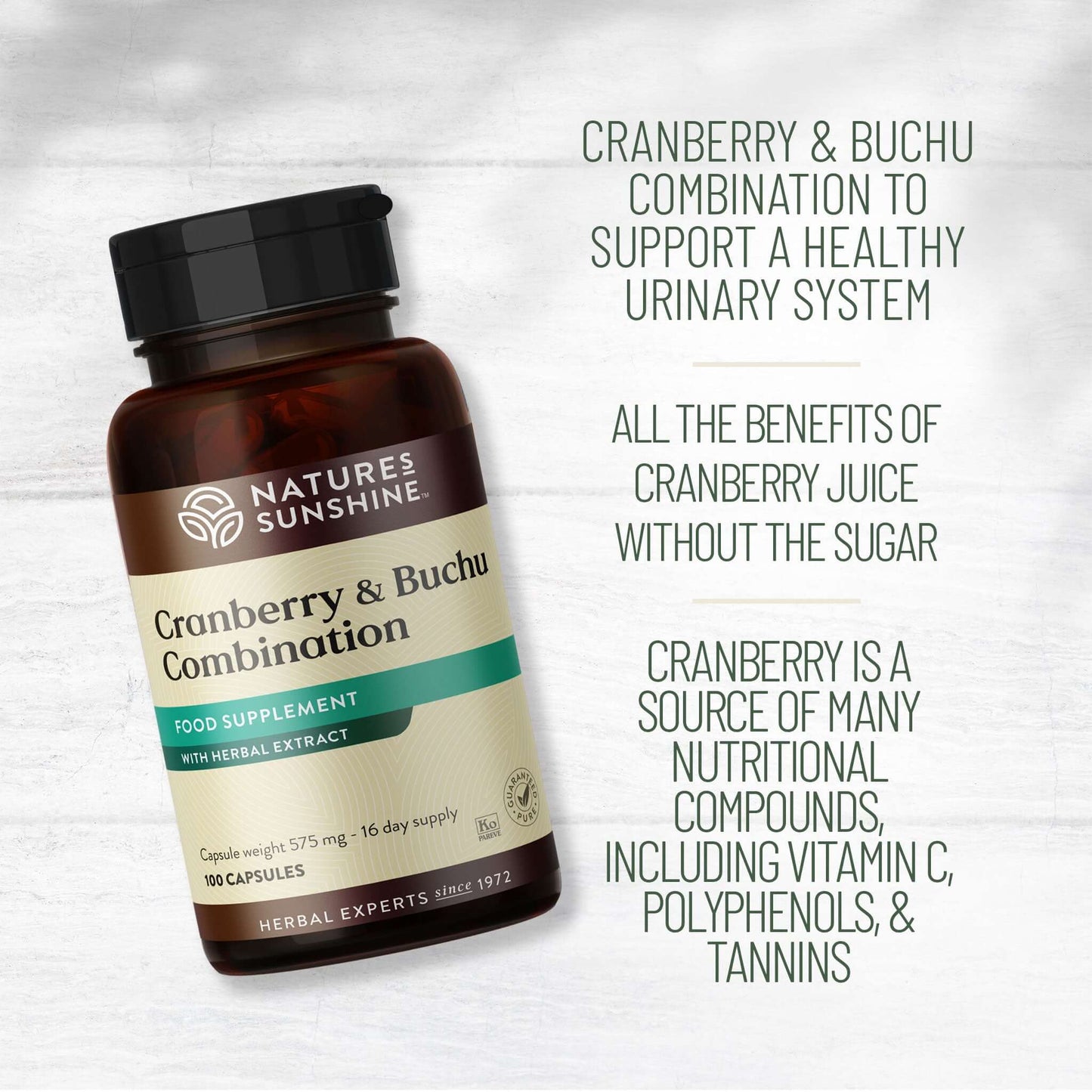 Cranberry & Buchu Combination