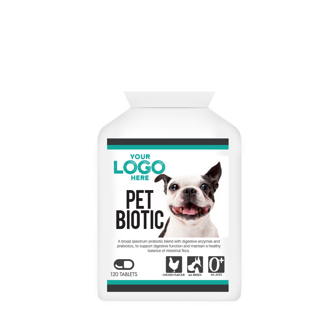 Private Label Pet Biotic - Front