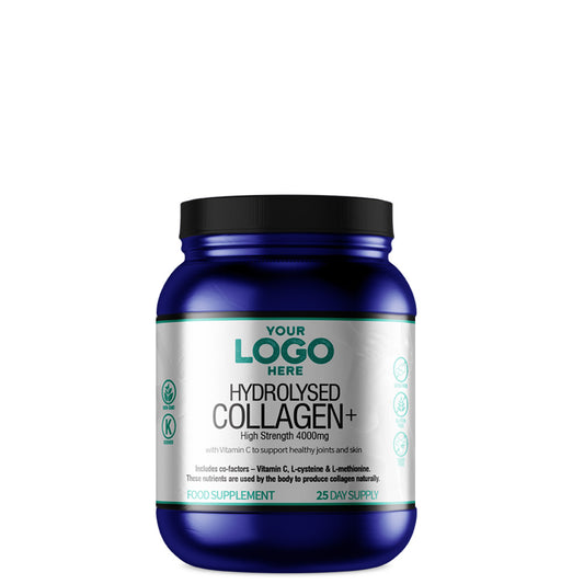 Private Label Hydrolysed Collagen 4000mg - Front