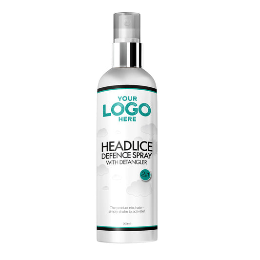 Private Label Headlice Defence Spray & Detangler - Front