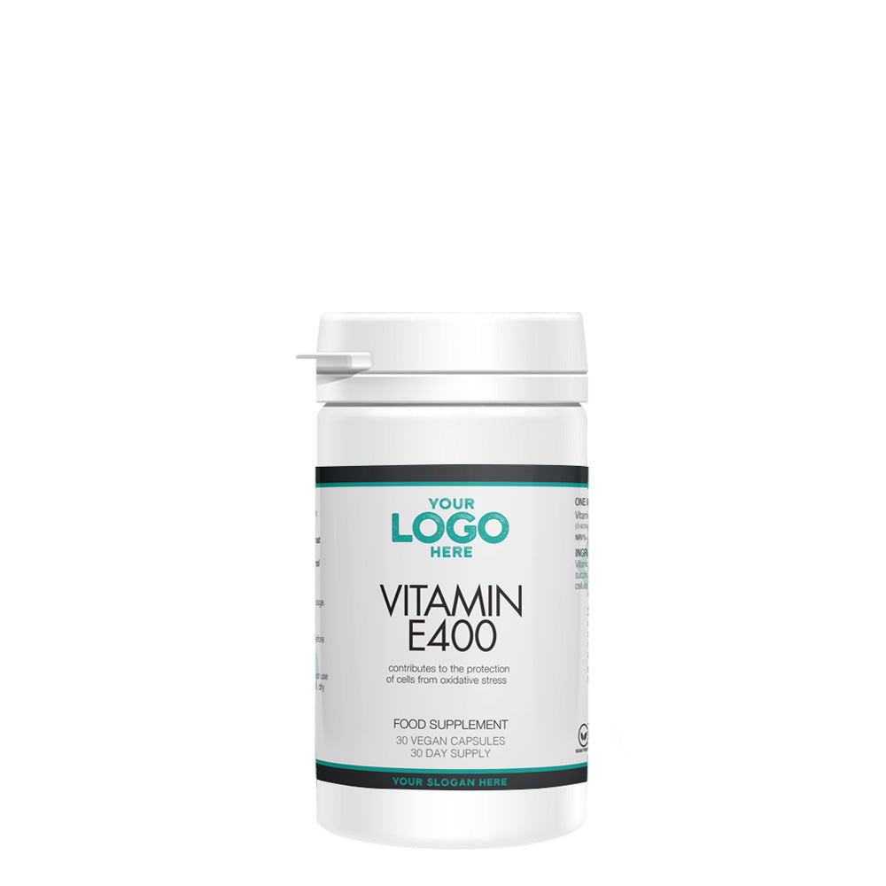 Private Label Vitamin E 400IU - Front