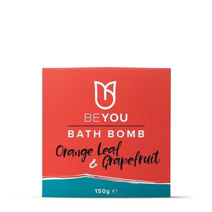 BeYou Orange Leaf and Grapefruit Bath Bomb 150g