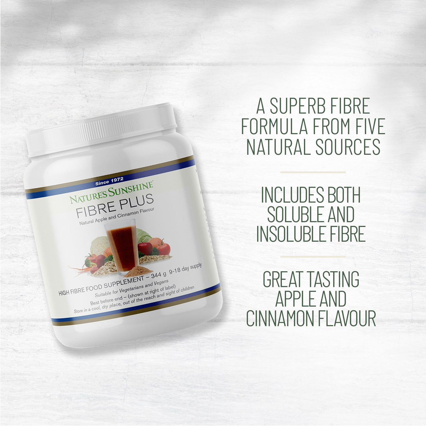 Nature’s Sunshine - Fibre Plus (344g) - Powder