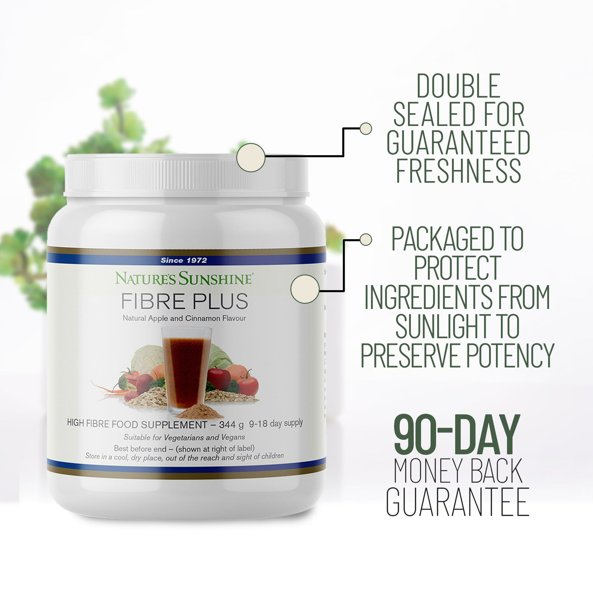 Nature’s Sunshine - Fibre Plus (344g) - Powder