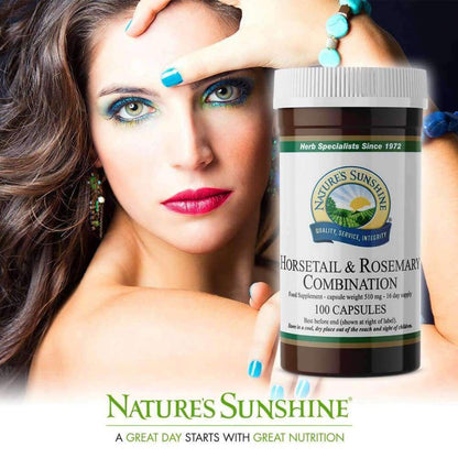 Natures Sunshine - Horsetail & Rosemary Combination - Capsule