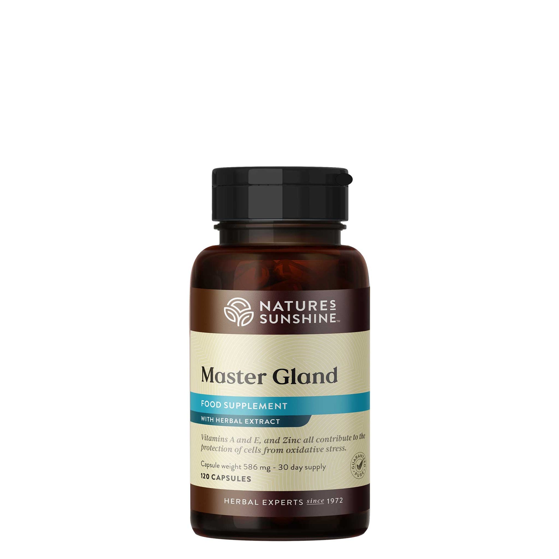 Natures Sunshine - Master Gland (120 Capsules) - front