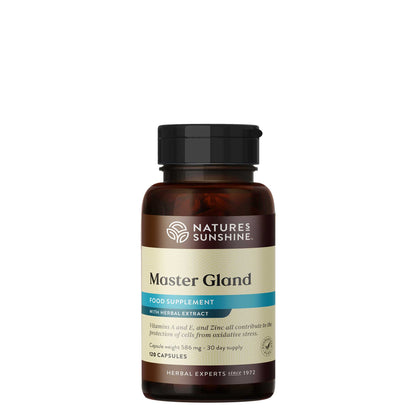 Natures Sunshine - Master Gland (120 Capsules) - front