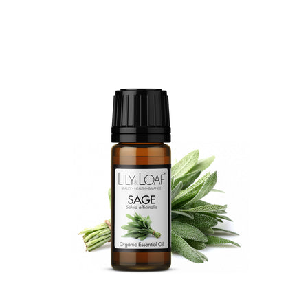 Lily and Loaf - Sage Organic Essential Oil (10ml) - Essential Oil