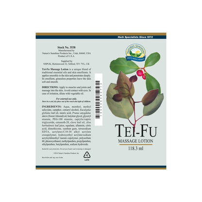 Natures Sunshine - Tei Fu® Massage Lotion (118ml) - Gel